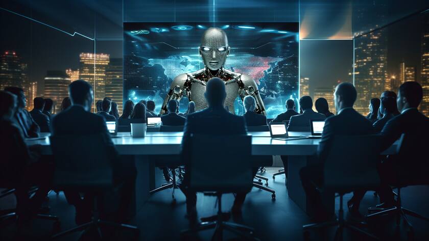 Bei einer Umfrage unter 800 CEOs sagten 49 Prozent, Algorithmen könnten die meisten oder sogar alle ihrer Tätigkeiten übernehmen.