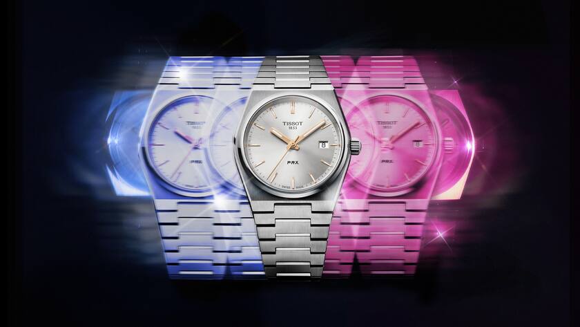 Blockbuster PRX: Die Swatch-Group-Marke Tissot feiert mit dem Seventies-Remake der PRX grosse Erfolge. Die Uhr gibt es ab 395 Franken.