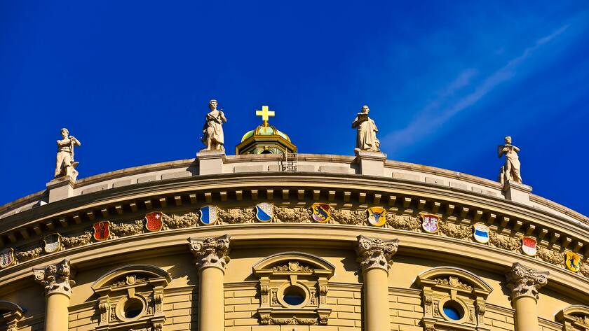 Parliament Building (Federal Palace of Switzerland), Bern, Canton Bern, Switzerland
