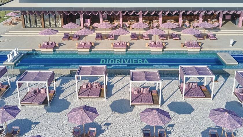 DIOR BEACH CLUB IN ST TROPEZ 2023