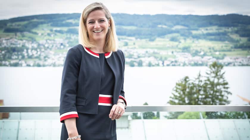 Porträt Florence Schnydrig Moser, CEO Swisscard