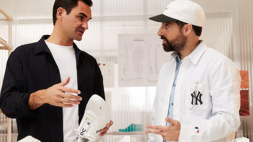 Roger Federer & Ronnie Fieg