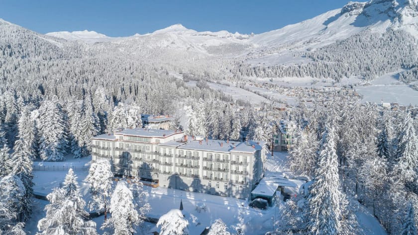 Waldhaus Flims Alpine Grand Hotel & Spa Flims, 4.12.2017 HO via Waldhaus