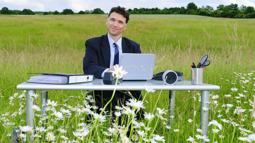 Die richtige Unternehmenskultur: Den Nachwuchskräften ist der Einklang mit der Natur wichtig.