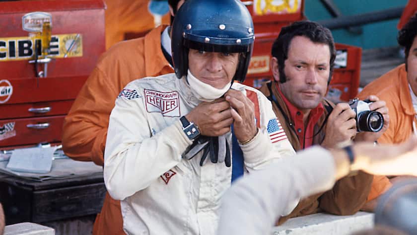 Heuer und Rolex: Ikonische Luxusuhren werden versteigert Steve McQueen Le Mans Uhr Heuer