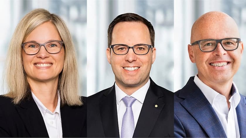 Jeannine Frey, Rolf Nick, Kurt Stricker