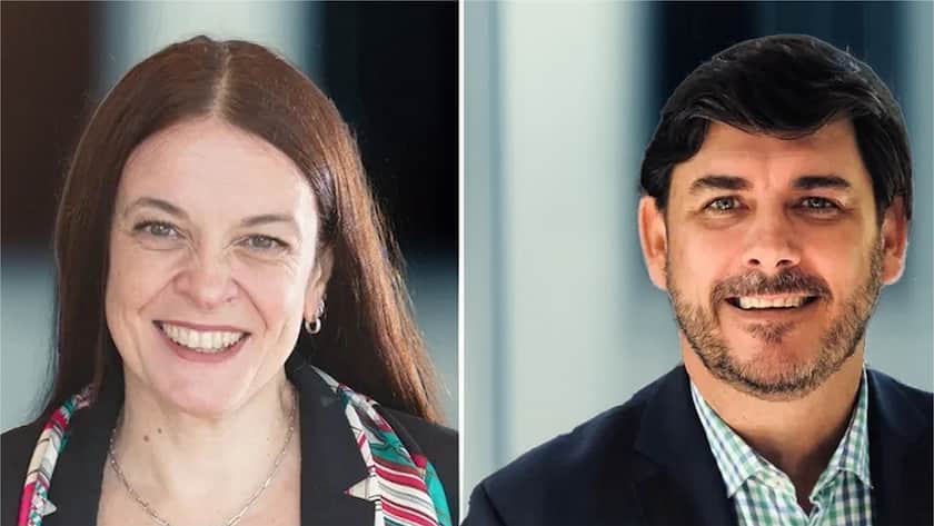 Porträts Cristina Ghetti und Terry Powell