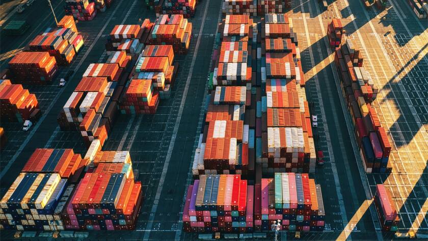 Frachthafen von Los Angeles