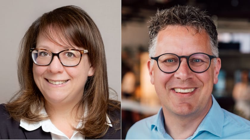 Porträt Nicole Blöchlinger und Mario Bernasconi