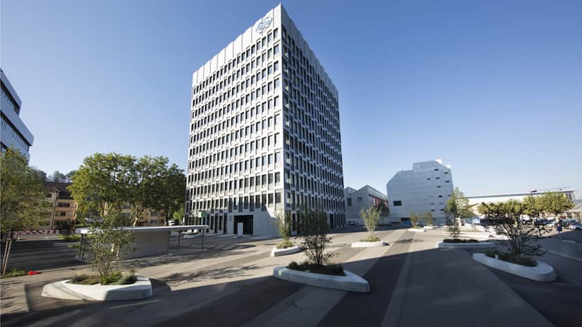 Hochhaus auf dem Wagi-Areal