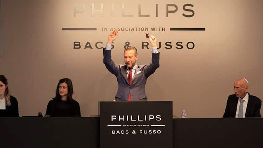 Auktionator Aurel Bacs von Phillips
