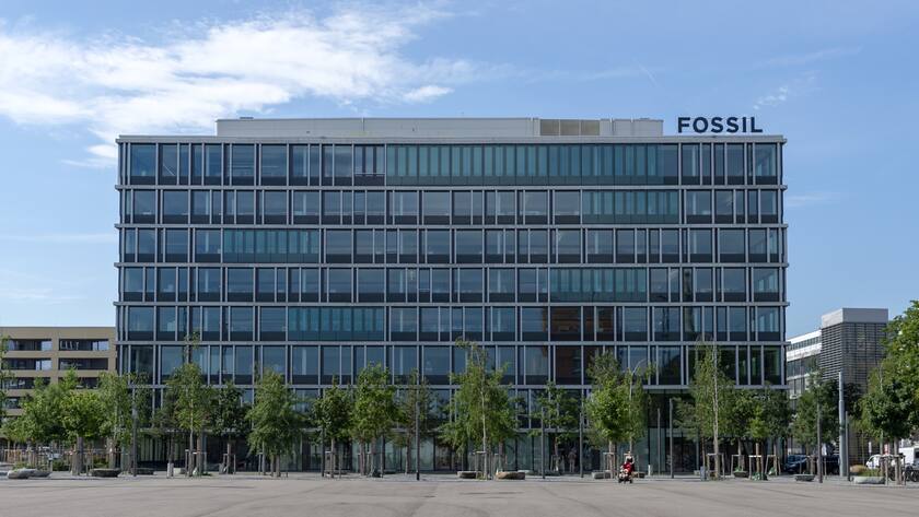 Das Firmengebaeude der Fossil Group im Stadtquartier Erlenmatt in Basel, am Mittwoch,19. Juni 2019. (KEYSTONE/Georgios Kefalas)