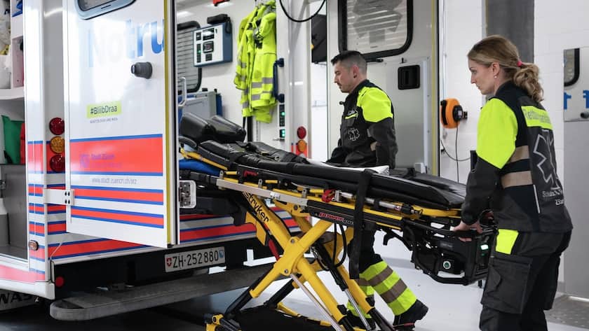 Schutz & Rettung Stadt Zürich - Unfall - Unfälle