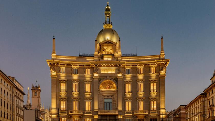 Der Palazzo Cordusio in Mailand.