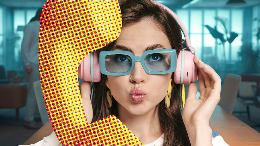 Management Illustration für intergenerationale Kommunikation