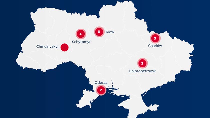 Schweizer Firmen in der Ukraine