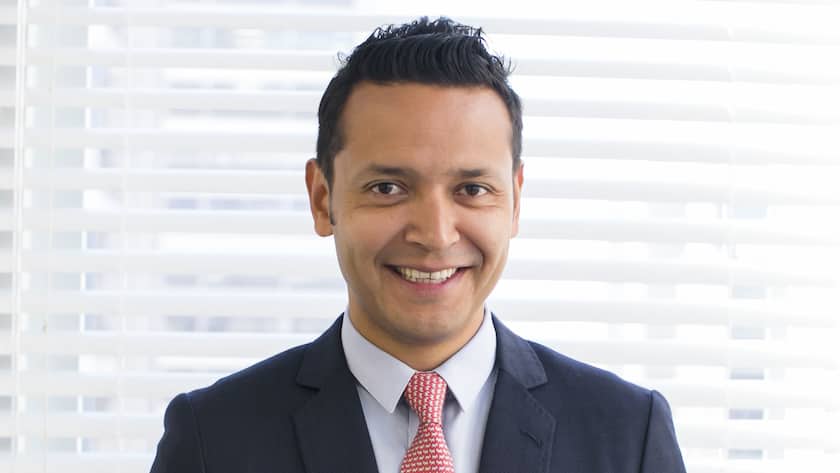 Legt bei Swiss Re einen steilen Aufstieg hin: Ivan Gonzalez.