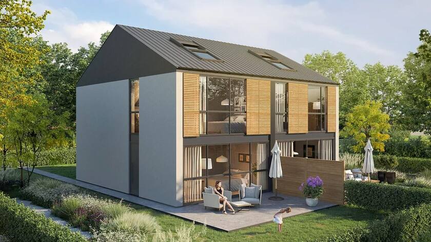 Ein Neubau von CR Capital Real Estate