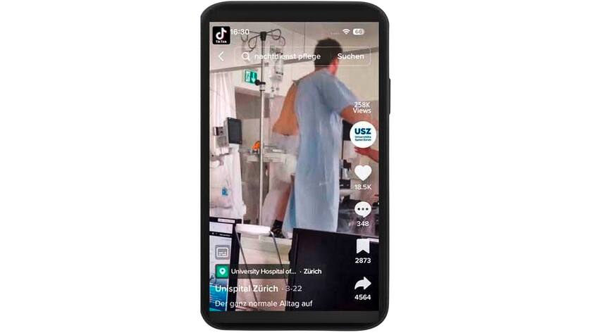 Hohe Schule: Ein amüsantes, unterhaltsames Video geht viral.