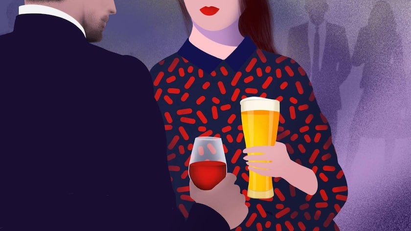 <p>Bier und Wein, so soll es sein. Wir stossen an!</p>