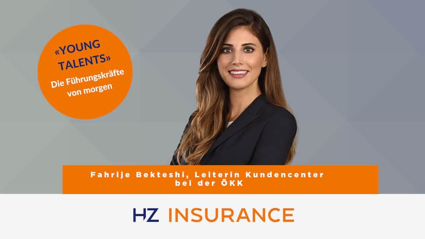 Young Talent Fahrije Bekteshi, Leiterin Kundencenter bei ÖKK