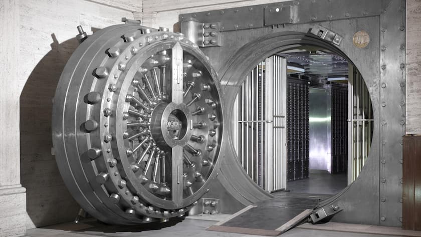 <p>Sicher ist sicher: Vermögende Kunden nutzen gern solche Tresore.</p>