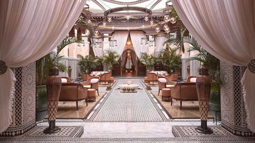 Das Royal Mansur in Casablanca erinnert an das Märchen Tausendundeine Nacht.