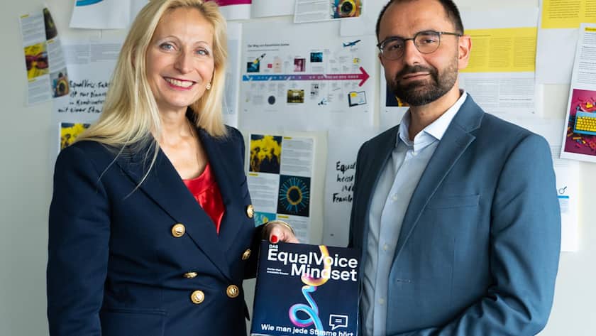 <p>Annabella Bassler und Stefan Mair, Autoren des Buches «Das EqualVoice Mindset».</p>
