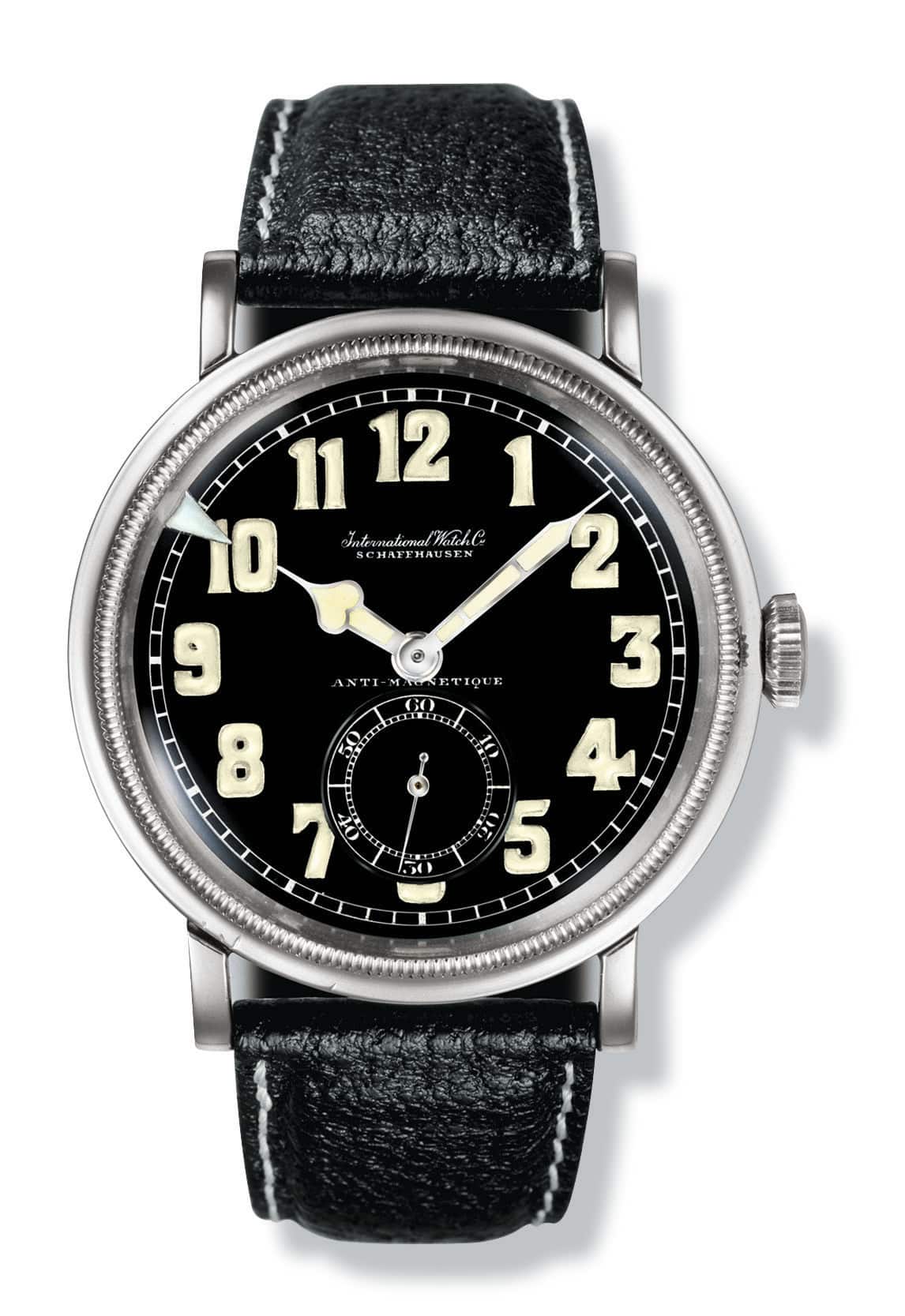 Die allererste Fliegeruhr von IWCaus dem Jahr 1936.