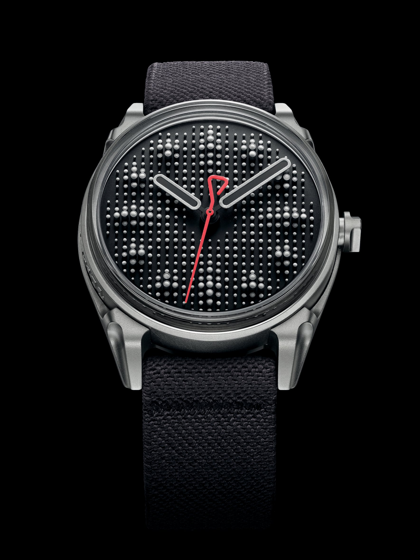 Ohne Logo auf dem Zifferblatt und dennoch ein Bestseller: Die Uhr Kollokium im 40-Millimeter Gehäuse.