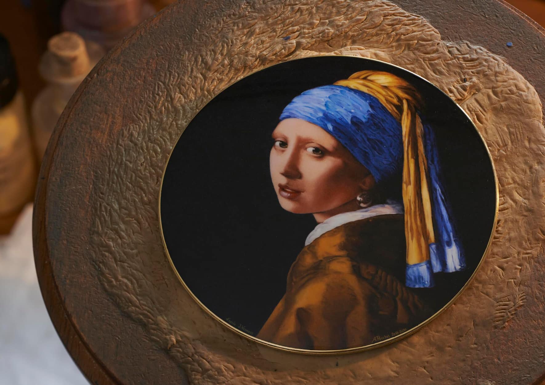 Rückseite der «Les Cabinotiers Sonnerie Westminster – Hommage à Johannes Vermeer».