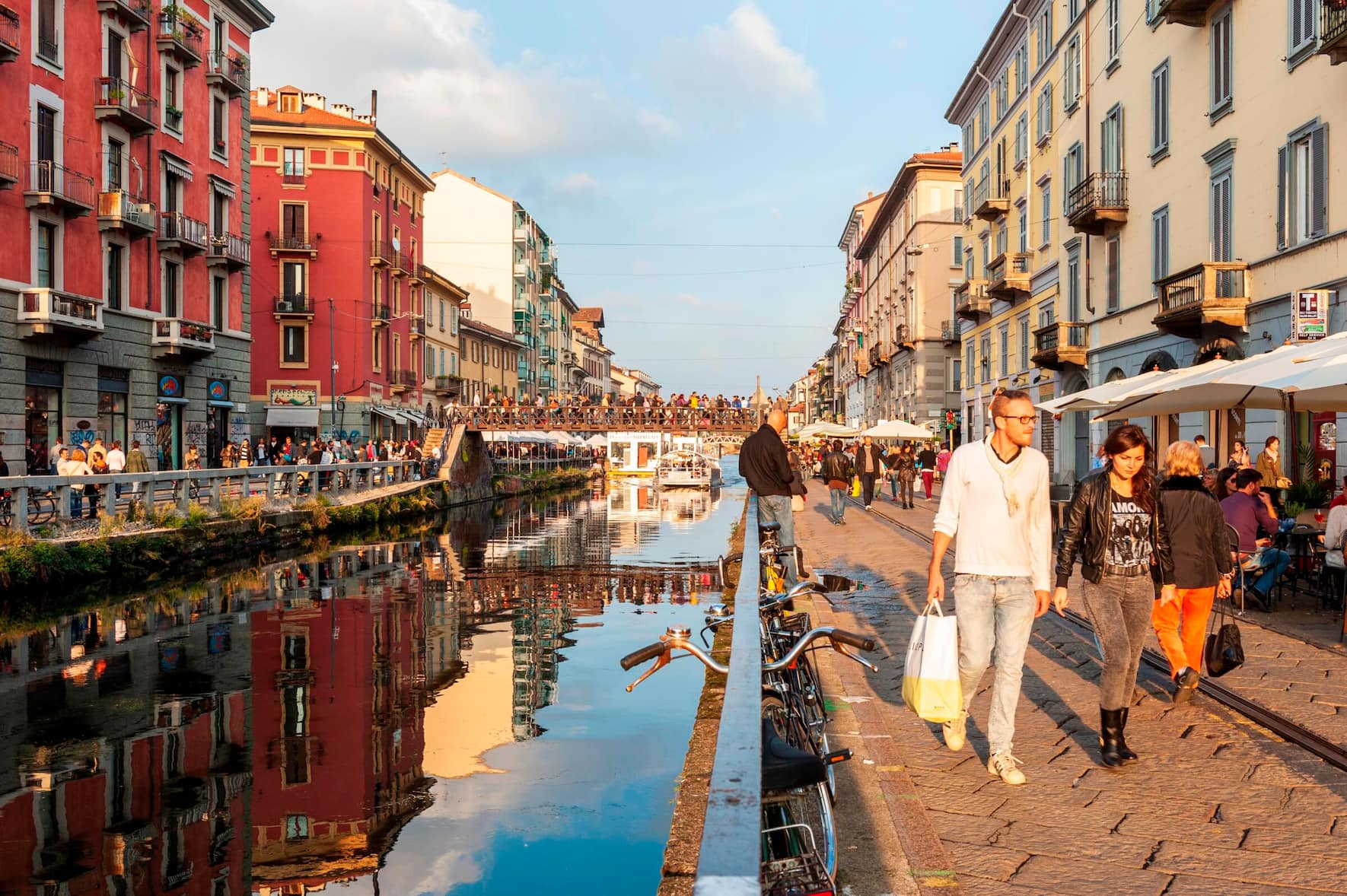 Venedig-Flair im Navigli-Quartier: Umfangreiche Sanierungen haben die Preise in die Höhe getrieben.