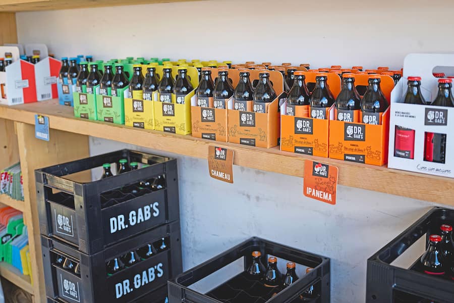 Bierkisten von Dr. Gab's