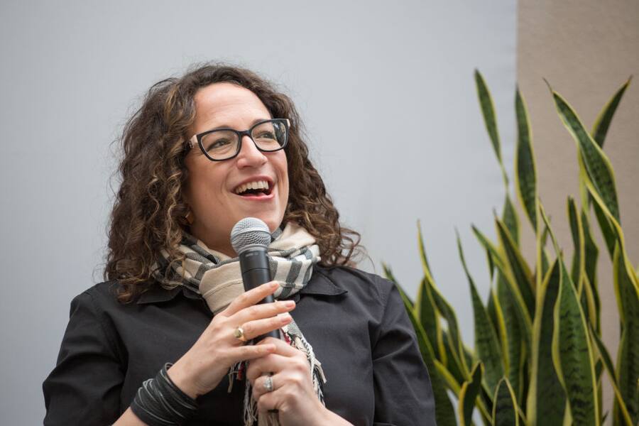 AUSTIN, TEXAS - MARCH 11: Amy Webb, founder of the Future Today Institute attends the Inc. Founders House on March 11, 2019 in Austin, Texas. (Photo by Rick Kern/Getty Images for Inc)