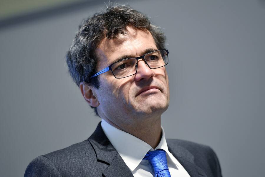 Rudolf Minsch, Chefoekonom und Mitglied der Geschaeftsleitung von Economiesuisse an der Medienkonferenz Wirtschaftslage und konjunktureller Ausblick 2019 in Zuerich am Dienstag, 4. Dezember 2018. (KEYSTONE/Walter Bieri)