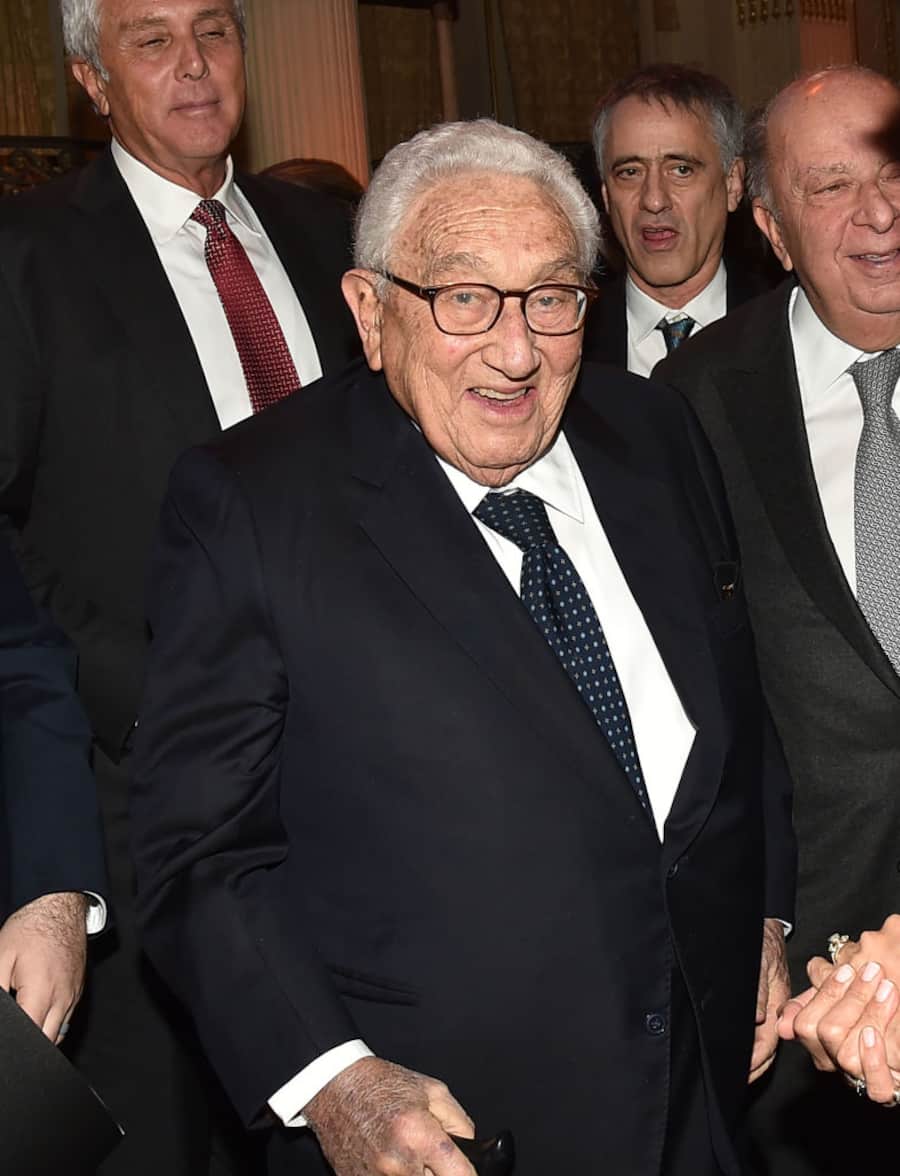 NEW YORK, NY - NOVEMBER 19: Henry Kissinger attends American Friends Of Rabin Medical Center 2018 Annual NYC Gala at The Plaza on November 19, 2018 in New York City. (Photo by Patrick McMullan/Patrick McMullan via Getty Images)