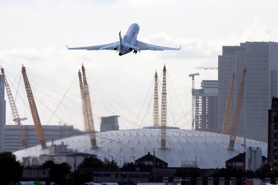 Privatjet_MilleniumDom_London