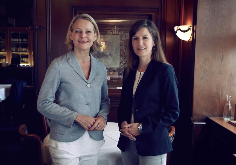 Miriam Meckel und Melanie Loos