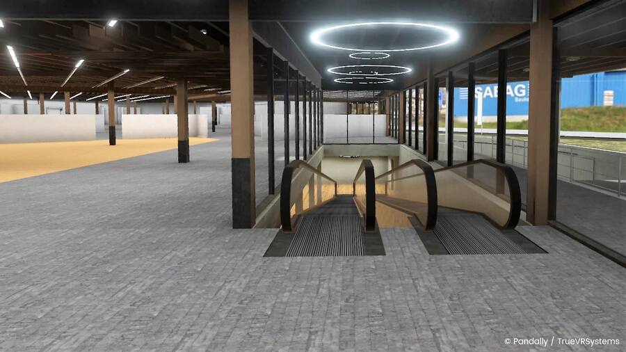 Durch diese VR-Umgebung spazierten die Migros Manager.