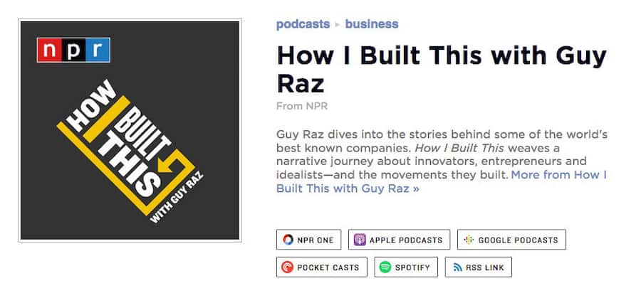 How I Built This: Podcast