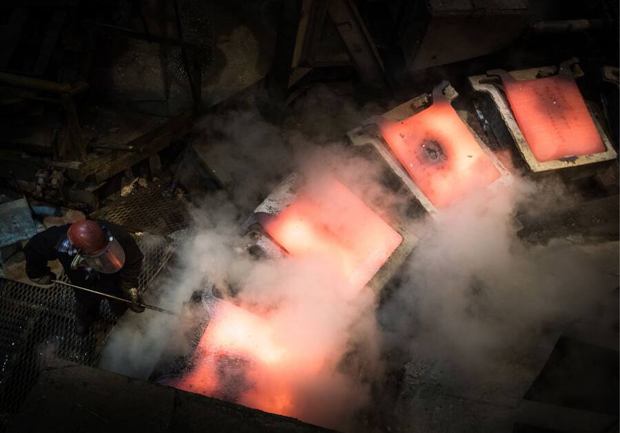 Kupferminie in Norilsk