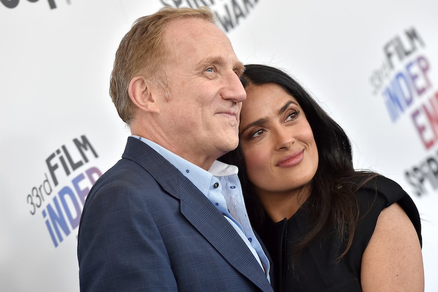 François-Henri Pinault mit Salma Hayek.