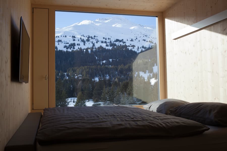 Ein Zimmer im Hotel Revier