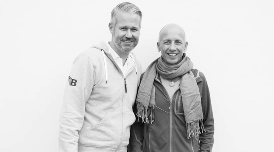 Stressbook-Gründer Jan Schleuniger und Kurt Lobsiger