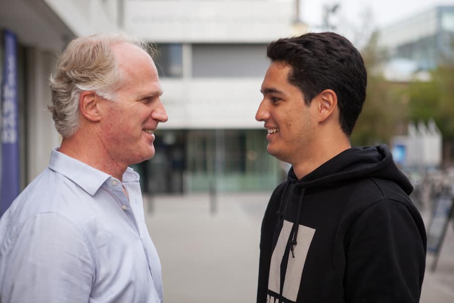 Karl Heinz (links) und Marlon Koch