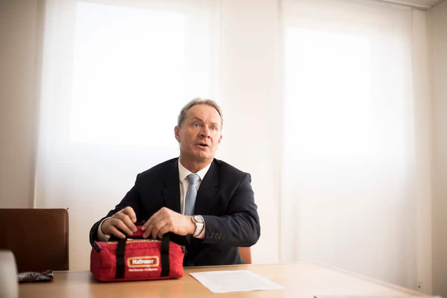 Alexander Ospelt, Verwaltungsratspraesident von Ospelt, aufgenommen am Donnerstag, 22. November 2018 in Gamprin.