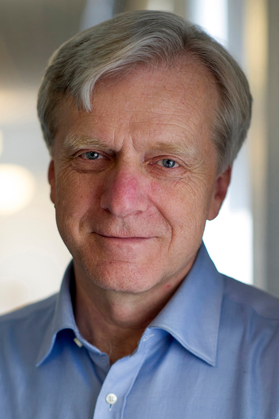 Andreas "Andy" von Bechtolsheim, chairman and chief development officer of Arista Networks Inc., stands for a photograph after a Bloomberg West television interview in San Francisco, California, U.S., on Thursday, May 2, 2013. Von Bechtolsheim spoke about the technology industry and his company's cloud-computing strategy. Photographer: David Paul Morris/Bloomberg *** Local Caption *** Andy Von Bechtolsheim