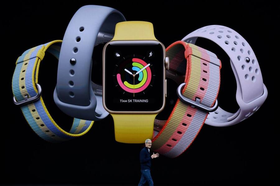 Tim Cook präsentiert Apple Watch
