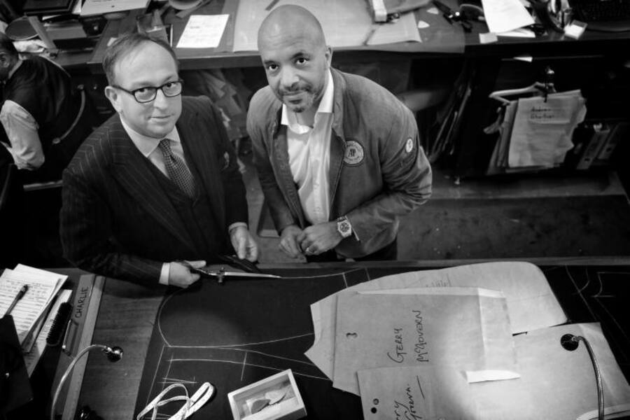 Szenenwechsel in die Londoner Savile Row