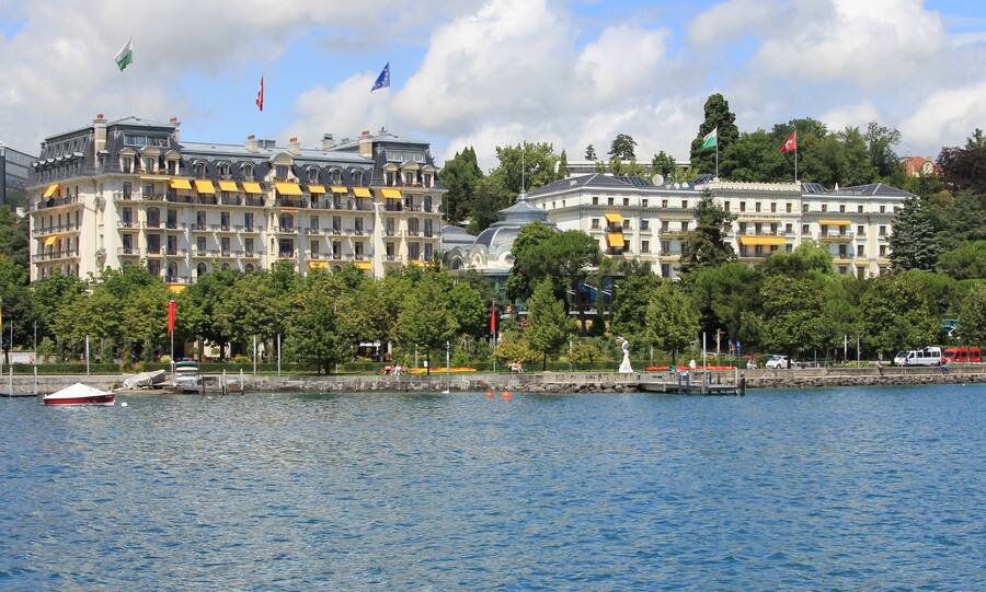 Hotel Beau Rivage Palace in Lausanne